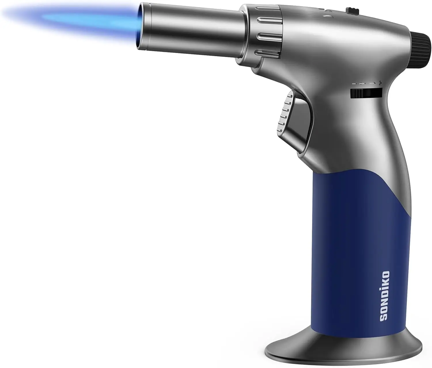 

Dual Adjustable Flame Butane Torch Lighter, Mini Blow Torch for Kitchen and Crafts