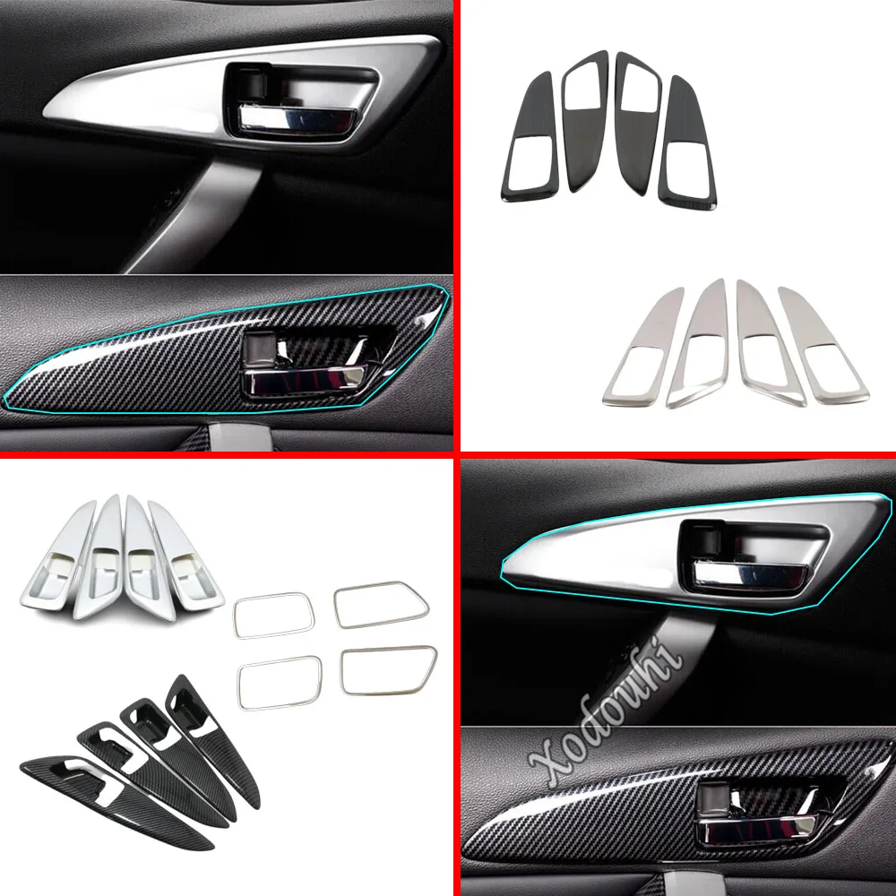 

Car Styling Trim ABS/Steel Door Inner Handle Bowl Armrest Frame Hoods For Mitsubishi Eclipse Cross 2017 2018 2019 2020 2021 2022