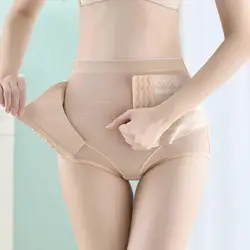 Sous-vêtements abdominaux taille haute pour femmes, culotte respirante, récupération post-partum, hanche, perte de corps, lifting ultra-mince, N8O3