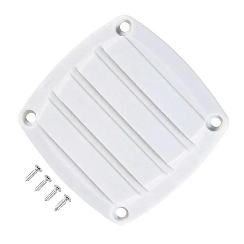 

Жалюзи Вентиляционная решетка вентиляции для лодки Мэн Яхта 8,3x8,3 см Белый