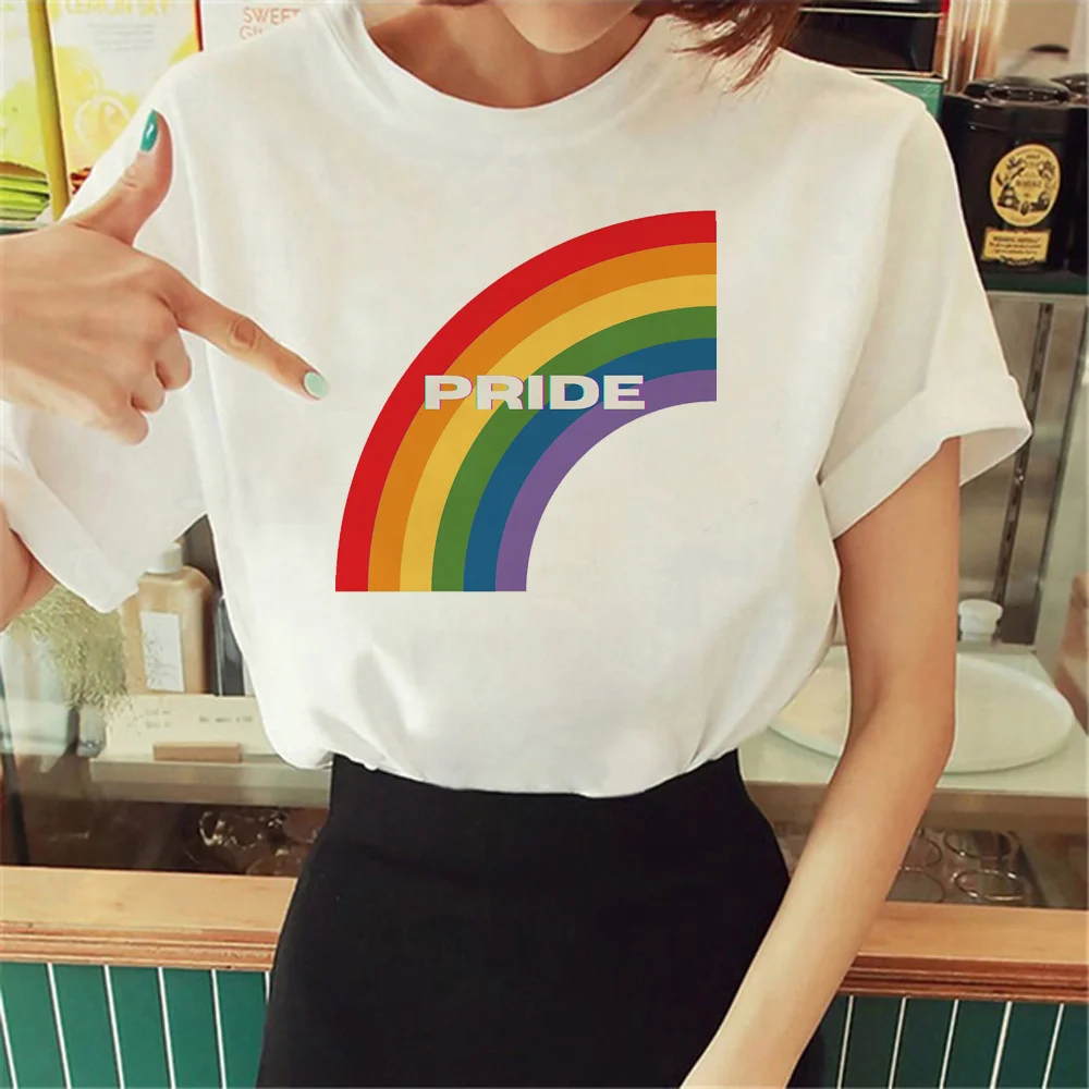 

Pride t-shirts women summer t-shirts girl manga comic 2000s clothes