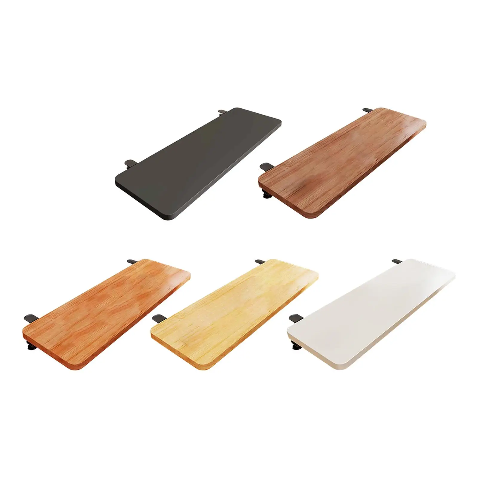 Desk Extender Tray, Easy to Install, Keyboard Tray Desk Extender Shelf Board