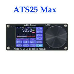 HamGeek ATS25 Max Si4732 All Band Radio Receiver FM RDS AM LW MW SW SSB DSP Receiver w/ 2.4