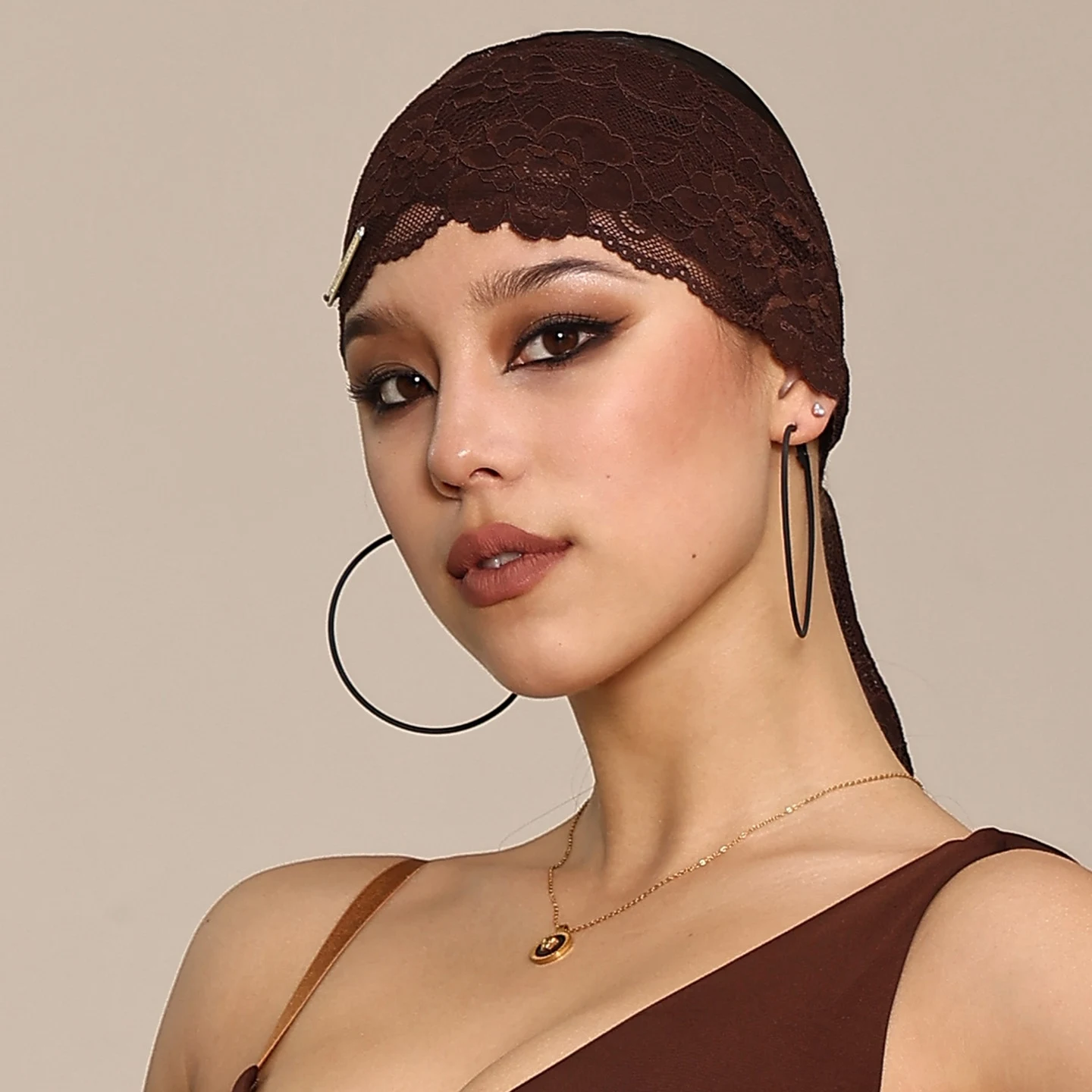 Women Lace Latin Dance Headwear Adults Professional Rumba Performance Headdress Samba Tango Hairband Stage Accessories DW10833