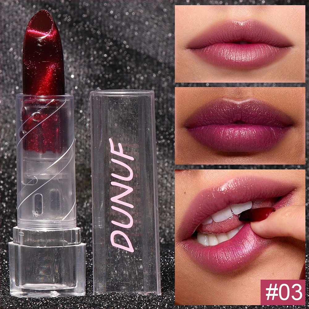 1개 쉬머 립스틱 매트 글리터 립 틴트 밤 방수 롱래스팅 펄 샤인 립 글로스 퍼플 레드 쉬머 섹시 립 메이크업