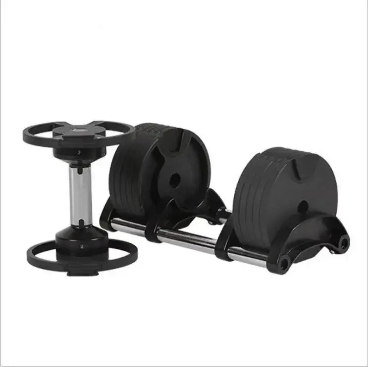 LDH Fitness 40kg weight dumbbell adjustable 32kg adjustable dumbbell stand