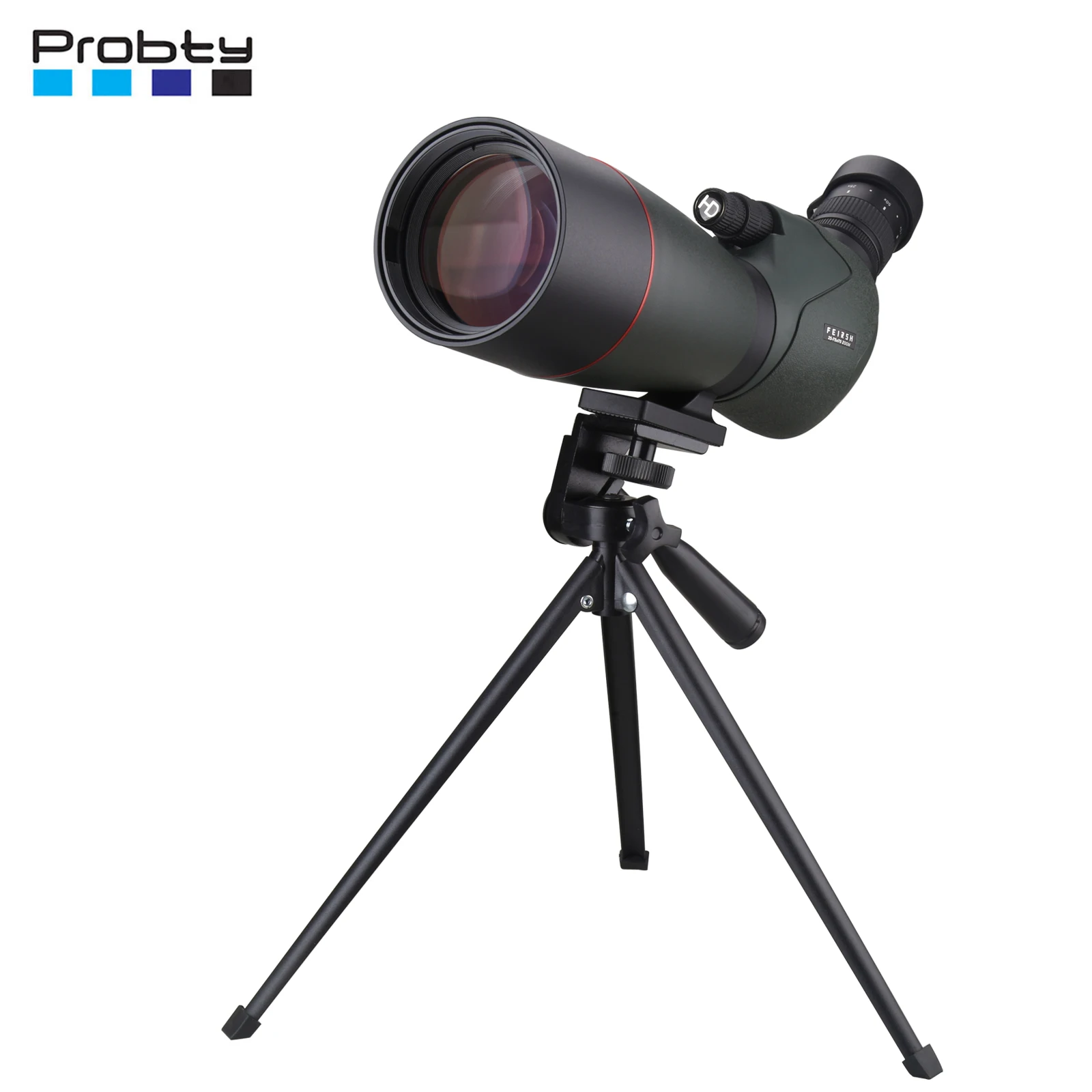 25-75x70 Telescope Spotting Scope Powerful Zoom Monocular FMC BAK4 Waterproof For Bird Watching Target Shotting With Tripod