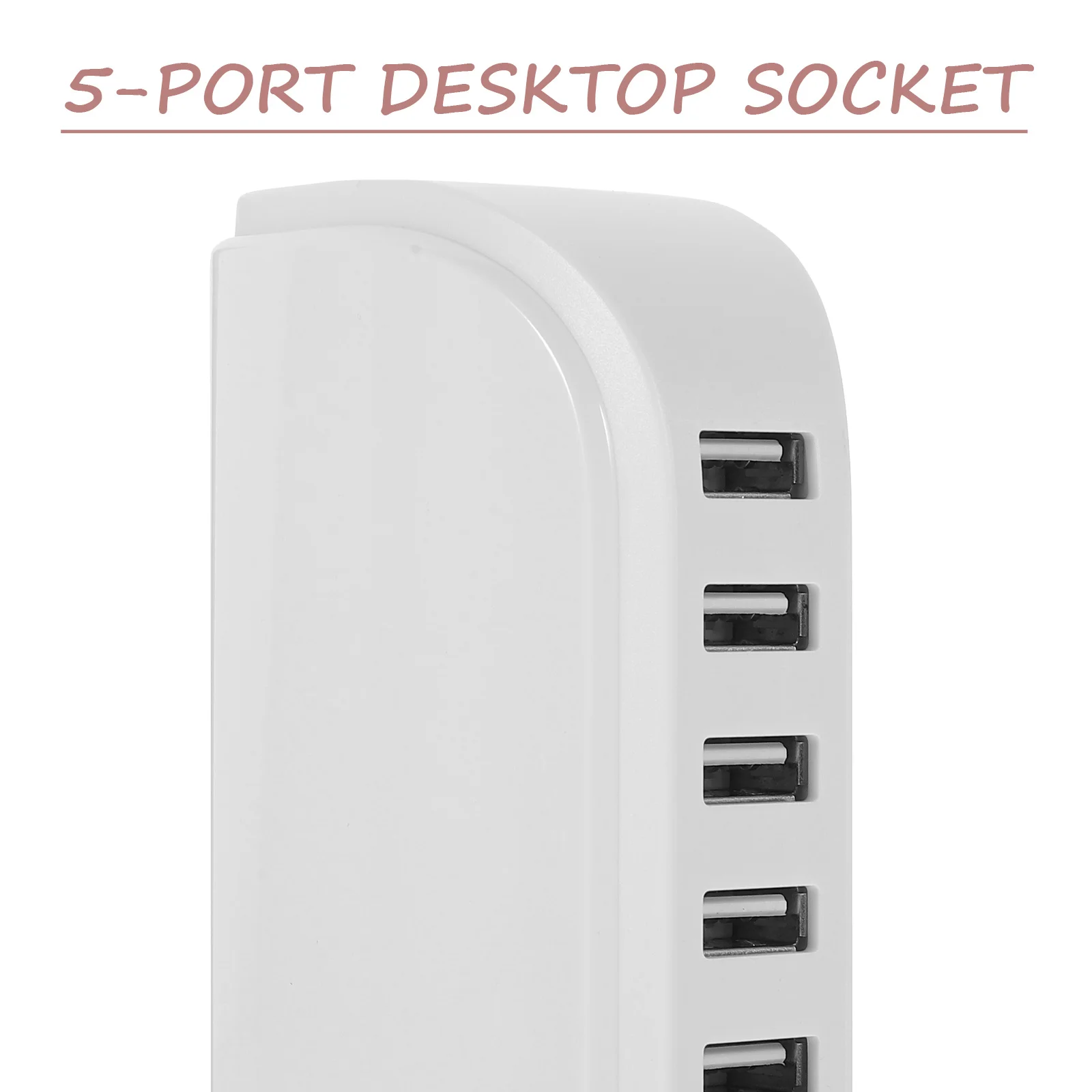 

6 Port USB Hub Charging Plate 5V 4a Desk Power Adapter Mobile Phone Uk Plug Universal USB Charging Adapter Slots