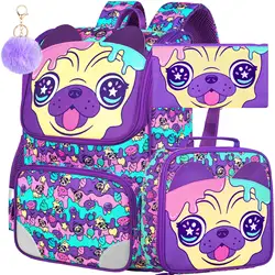 3PCS Backpack for Girls, 15