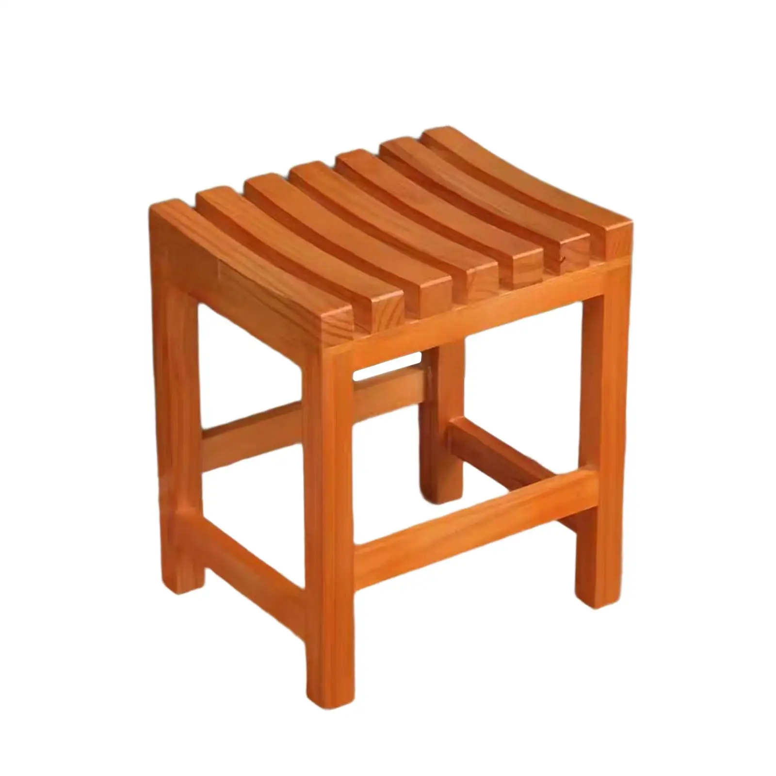 

Bathroom Stool Shower Stool Vanity Stool Multifunction Ornament Water Resistant for SPA Bathtub 11.81inchx9.84inchx13.78inch