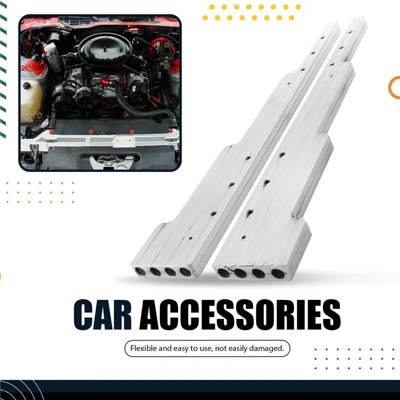 

Для Chevy Ford SBC BBC SBF BBF 350 400 396 472 502 Для V8 Свеча зажигания Ткацкий станок Сепаратор Разделитель Держатели 40375 Silver-AD39