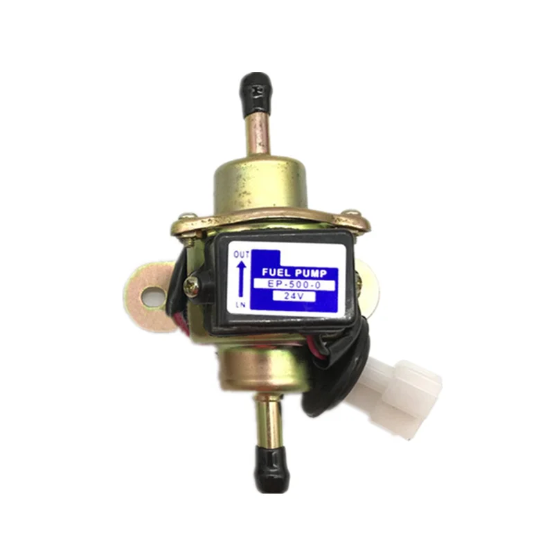 Low Pressure Gasoline Electric Fuel Pump HEP-02A 12V 24V For Car Motorcycle Diesel Pump Fuel Transfer Pump EP-500-0 Excavator