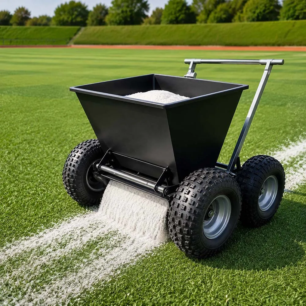 Artificial Turf Sand Infill Machine Synthetic Grass Fine Sand Spreader Manual Push Lawn Sand Spreader