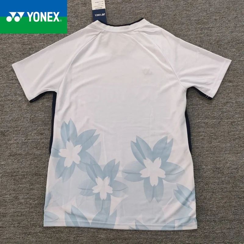 Yonex-ملابس علوية رياضية قصيرة الأكمام سريعة الجفاف ، طقم شورت جيد التهوية ، جديد ، الصيف ، من Yonex