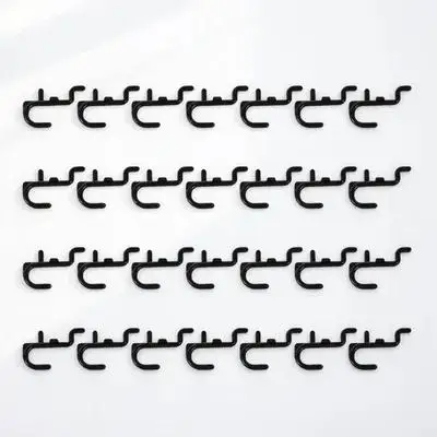 

40 Pcs Pegboard Hooks Tool Hanger Hangers Garage Holders Pegboard-hooks Bin Heavy Duty