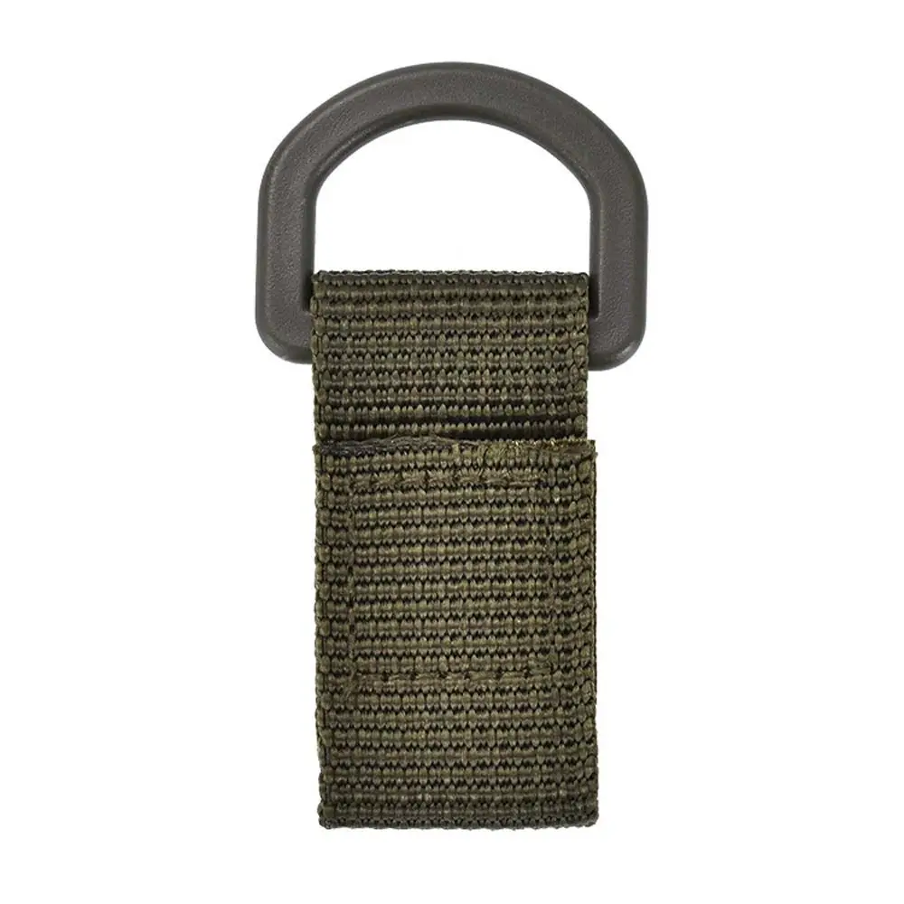 Fastener Keychain Hiking Accessories Webbing Hook Carabiners Buckle Outdoor Backpack Hook Bag Hanging Buckle Molle Webbing Clip