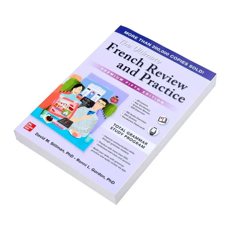 The Ultimate French Review And Practice Premium Fifth Edition David Stillman And Ronni Gordon McGrawHill 9781265405946 Book
