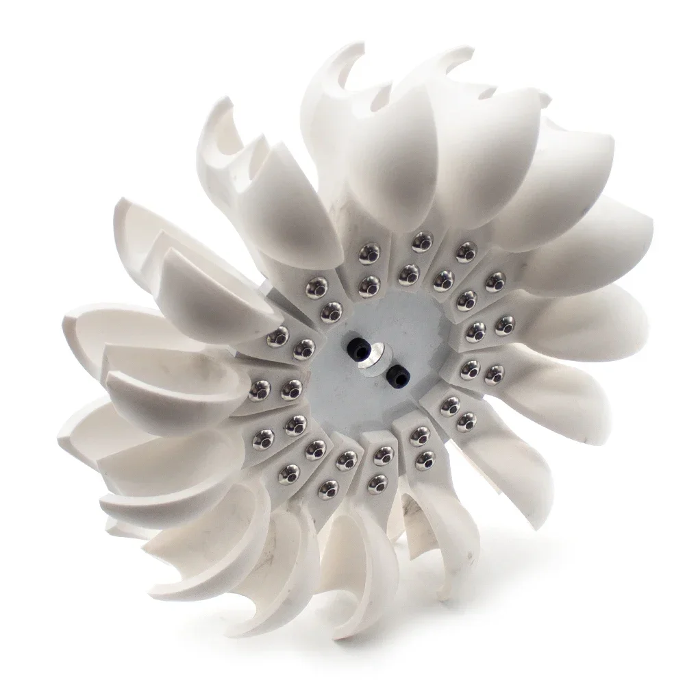 FORHigh-efficiency Pelton Impeller Impact Water Wheel Bucket Disk DIY Hydro Generator
