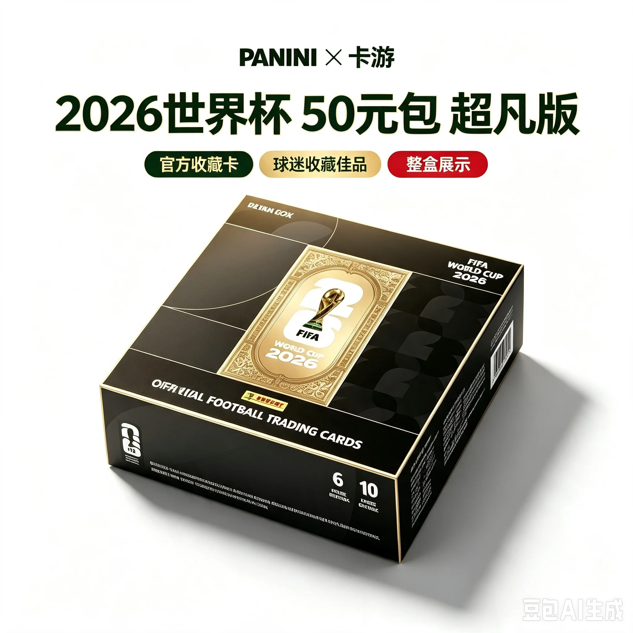 New KAYOU PANINI 2026 FIFA World Cup Official Football Trading Cards Official Commemorative Souvenirs & Collectible Sports Cards