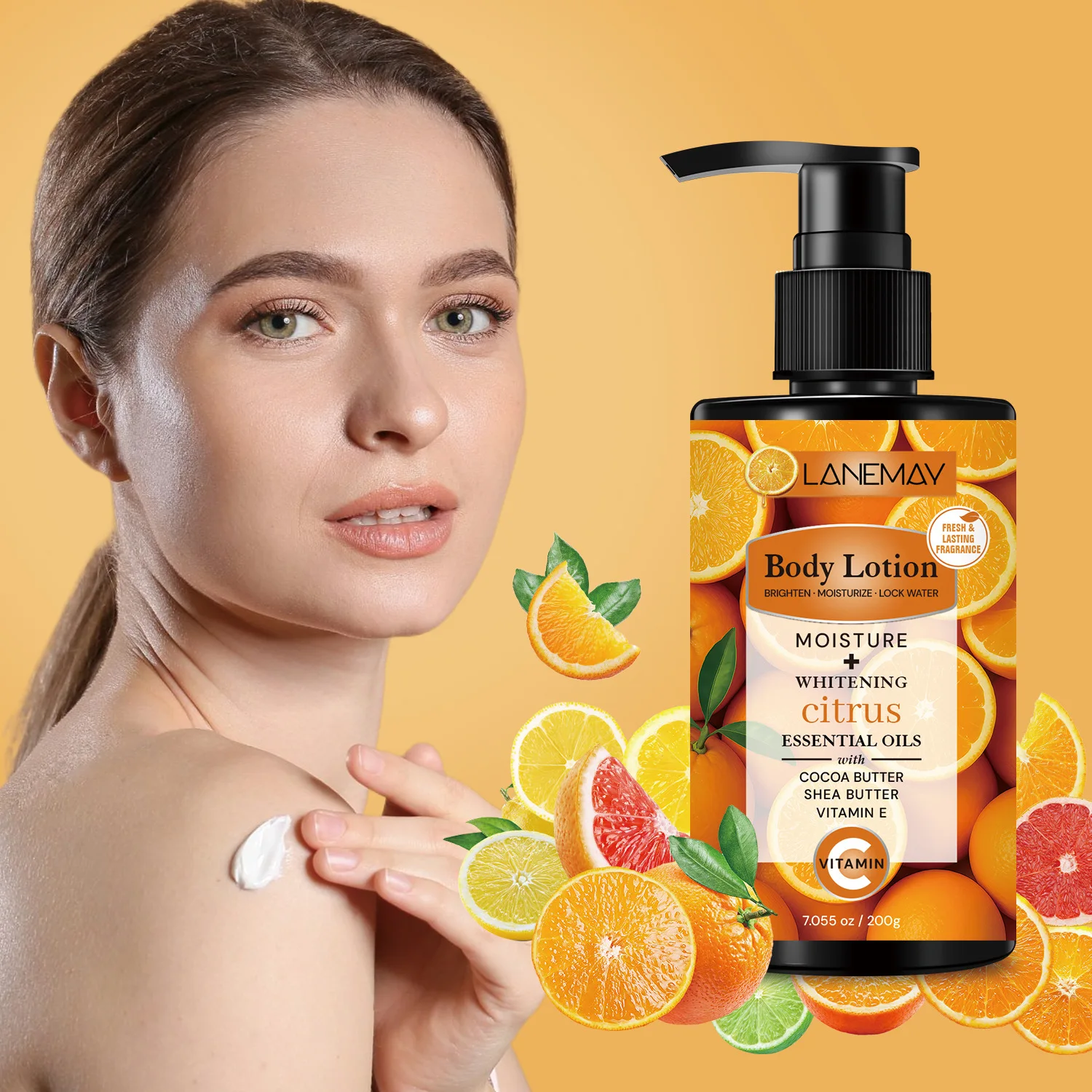Skincare Luxury Whitening - Citrus Body Lotion – Intensive Moisture