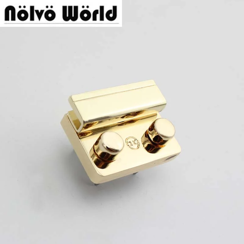 

10pcs 45*35mm Trendy Lock DIY Standard Locks Thumb Lock Handmadebags Metal New Fashion Push Lock for Handbag Wallet Bag Backpack