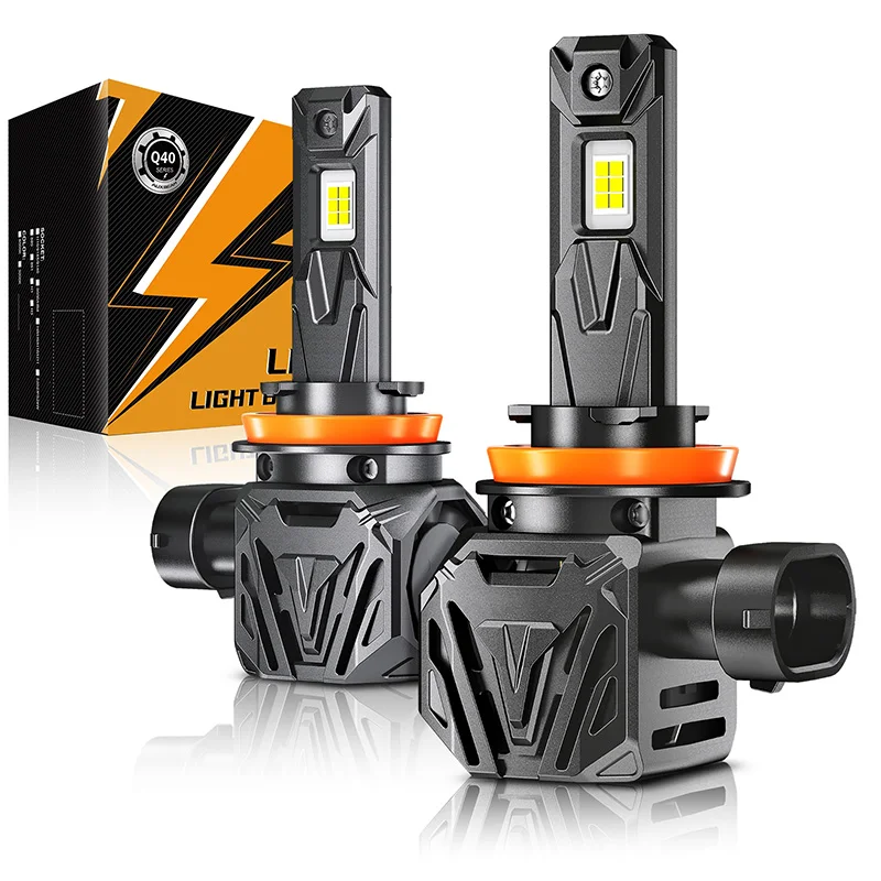 AUXBEAM Ultra-high Brightness 30000LM 120W LED Car Headlight Bulbs H4/HB2/9003/H13/9008/HB1/9004/H10/HB5/9005/HB4/9006/H8/H9/H11