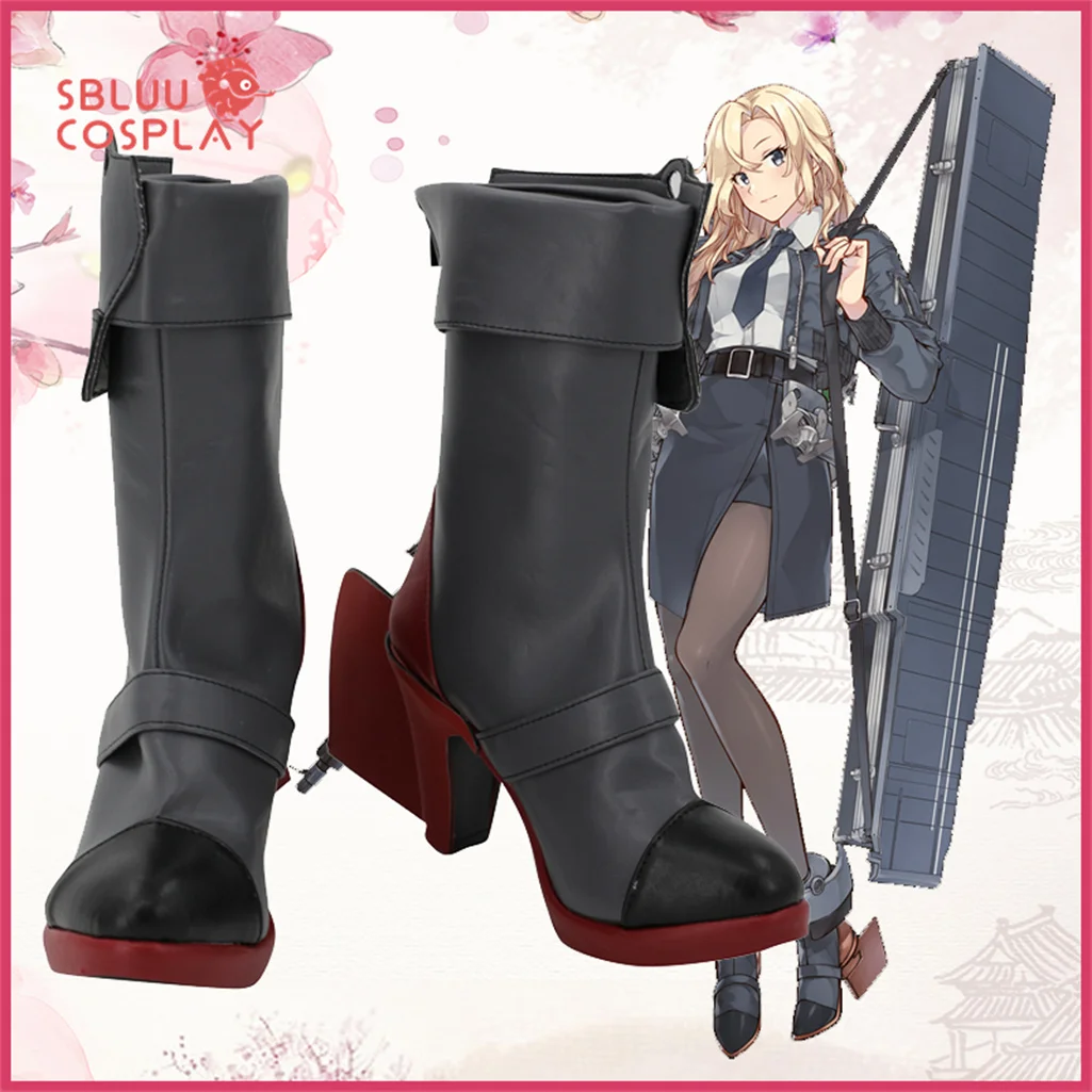 

Anime Kantai Collection Hornet Cosplay Shoes Custom Made Boots