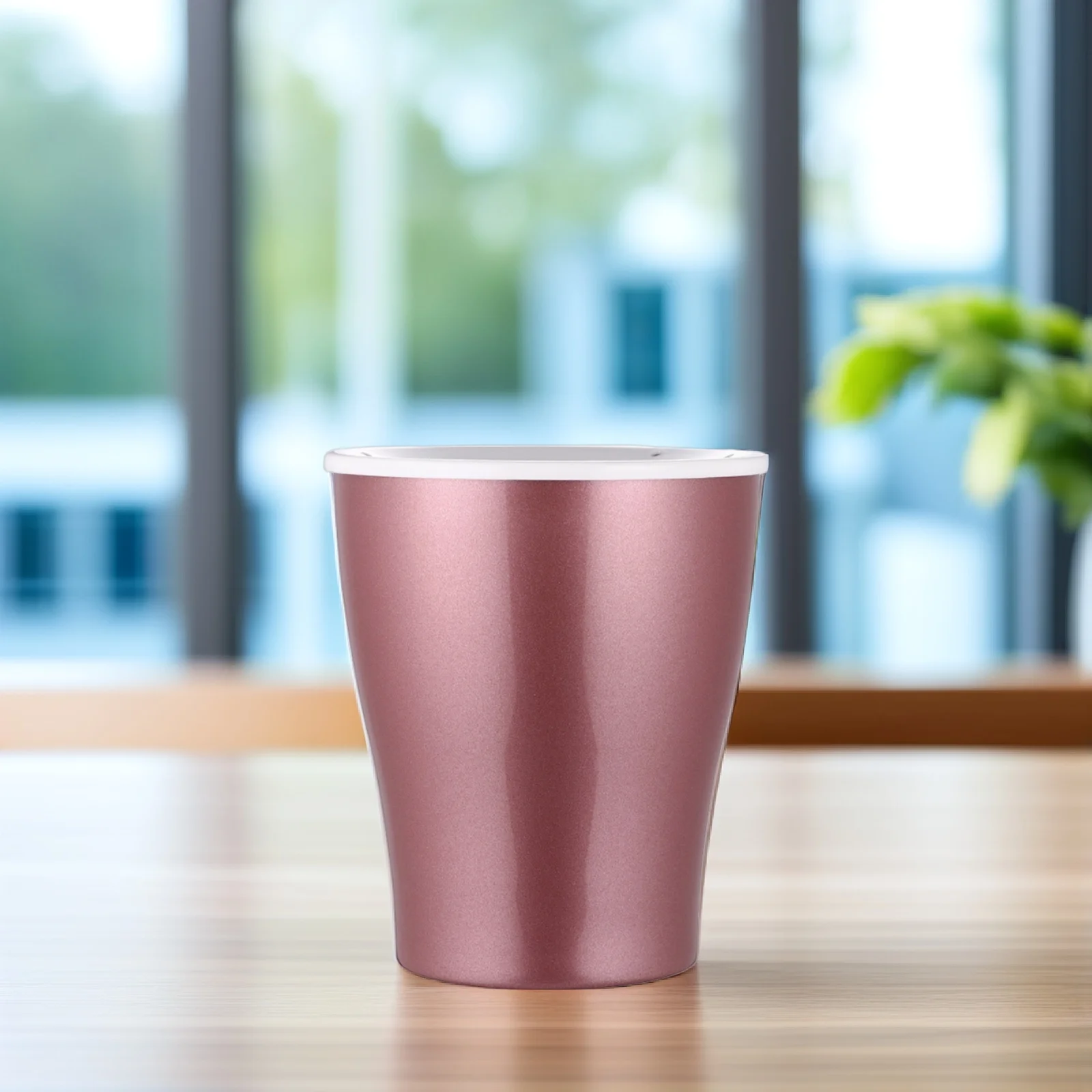 

2Pcs Self Watering Flowerpot Plastic Planter Rose Gold Large Size Home Gardening Plant Holder Water Storage Pot Indoor Outdoor