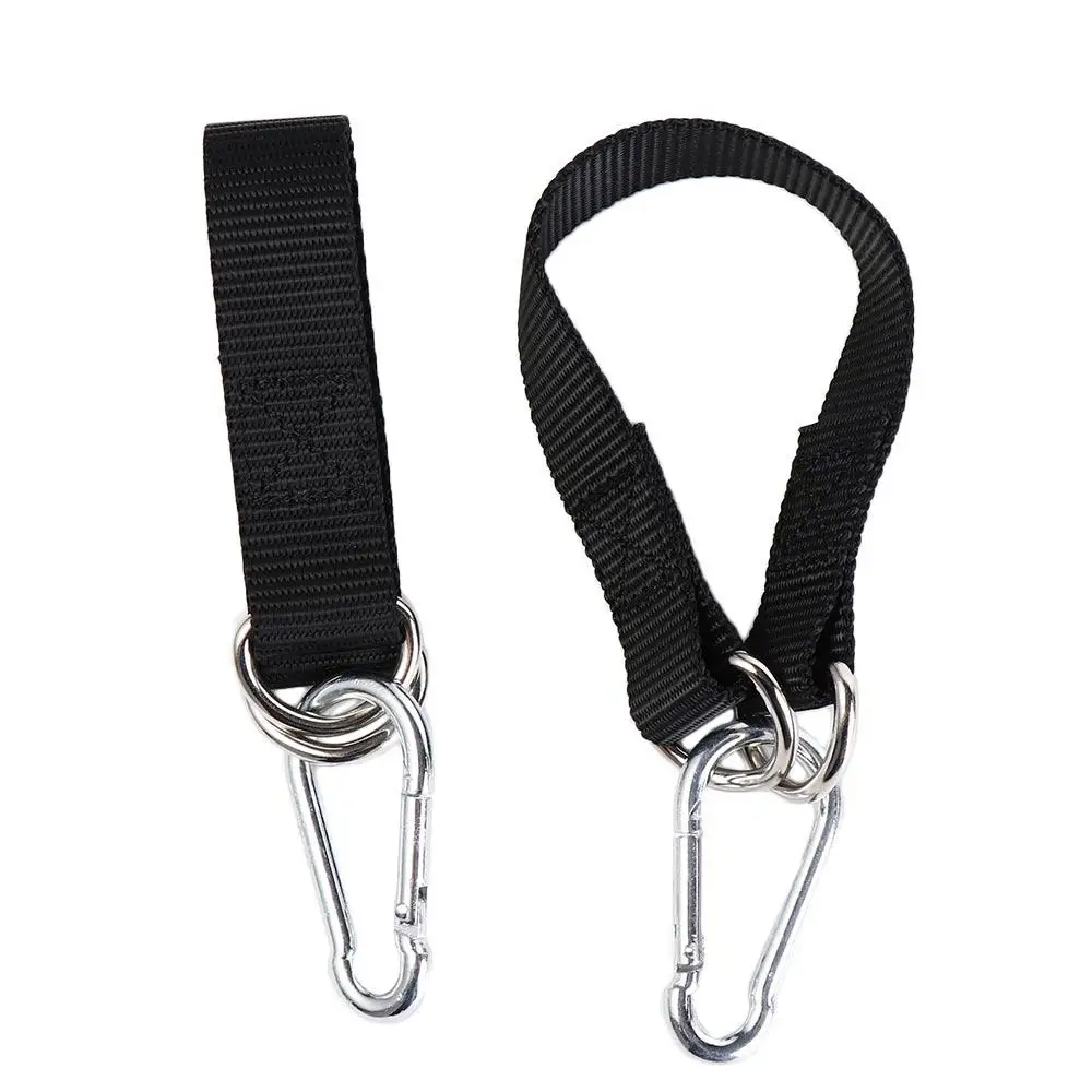 Dacron Single Bar Extension Belt Single Layer Gym Parts Heavy Duty Hook Ring Hanging Kit 100kg Hanging Connecting Belt Outdoors
