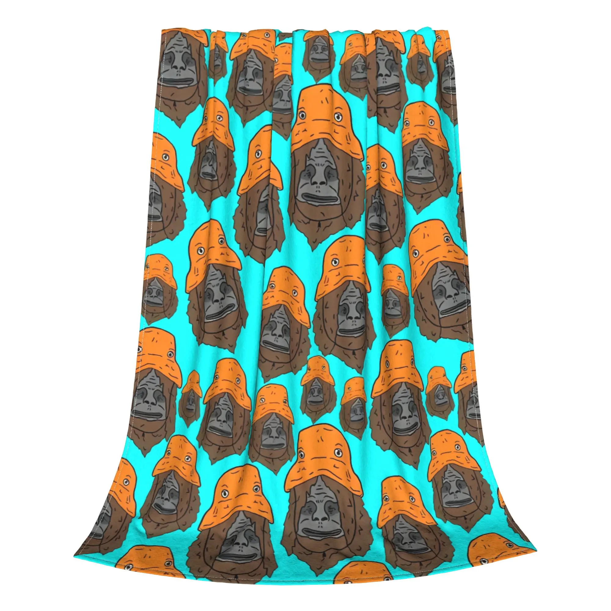 1PC Home Cute Room Decor Sassy The Sasquatch Blanket Throw Blanket The Big Lez Show Novelty Warm Blanket All Season