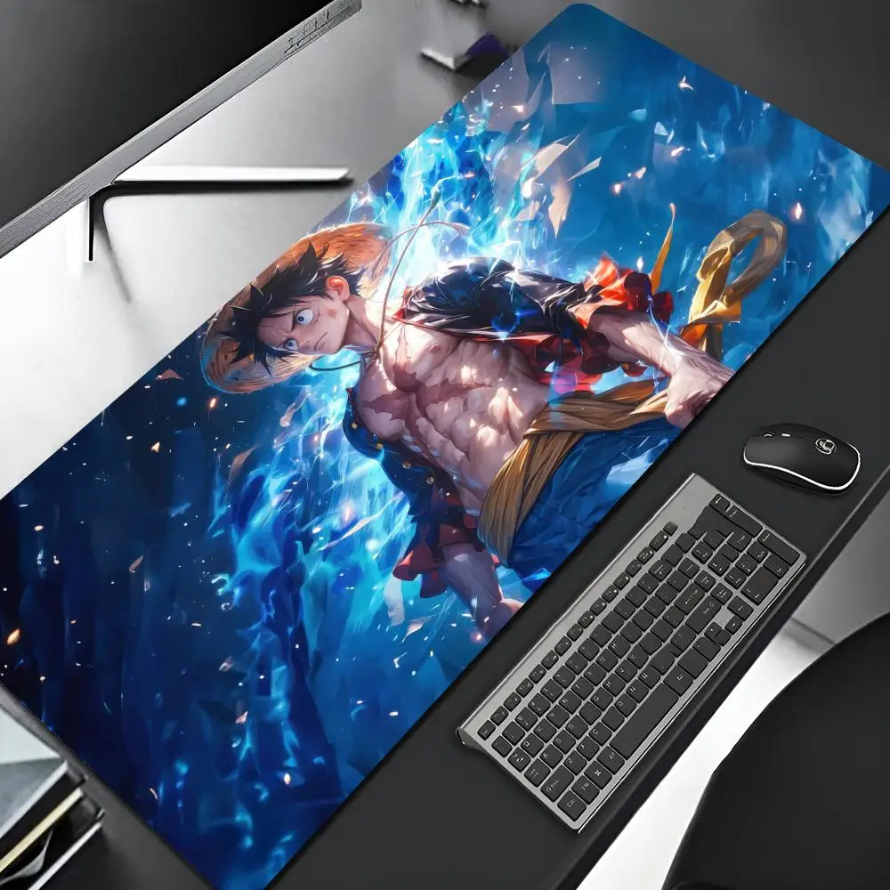 O-One P-Pieces l-luffys Mouse Pad Gaming Locking Edge Big Computer Gamer Large Rubber Art Mousepad video game Laptop Desk Mat