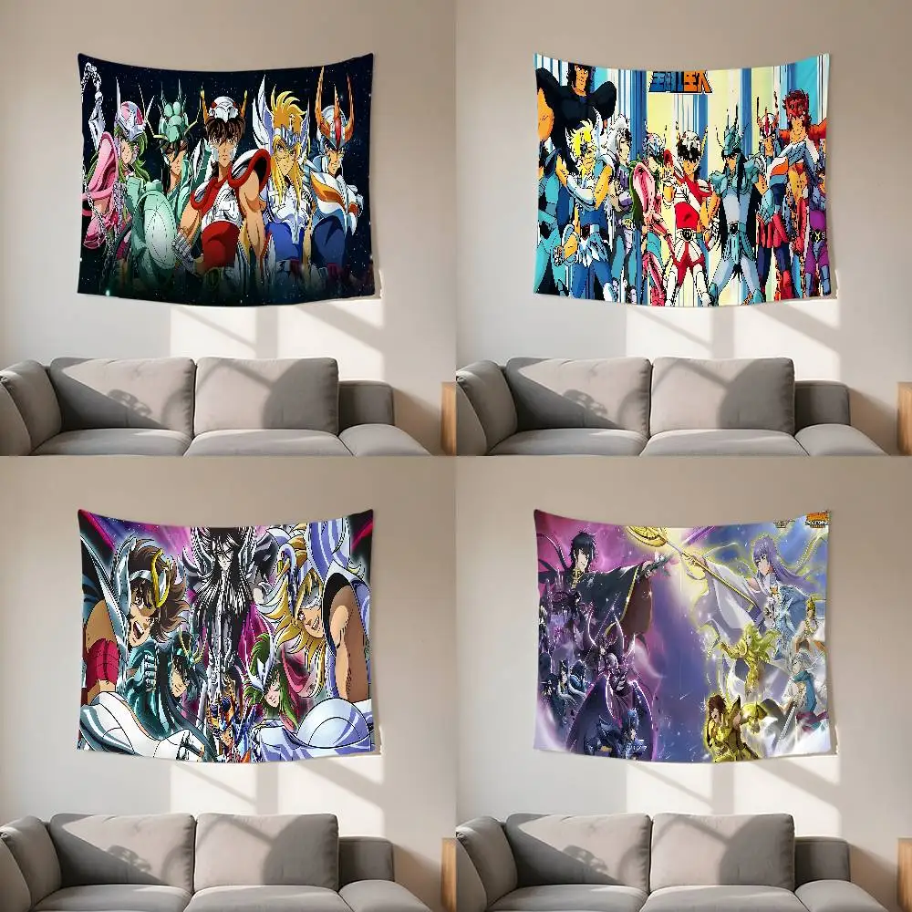 S-Saint S-Seiya Tapestry Customizable Tapestries Of Various Styles,wall Hangings, Celebrity Photo Printing,wall Hangings