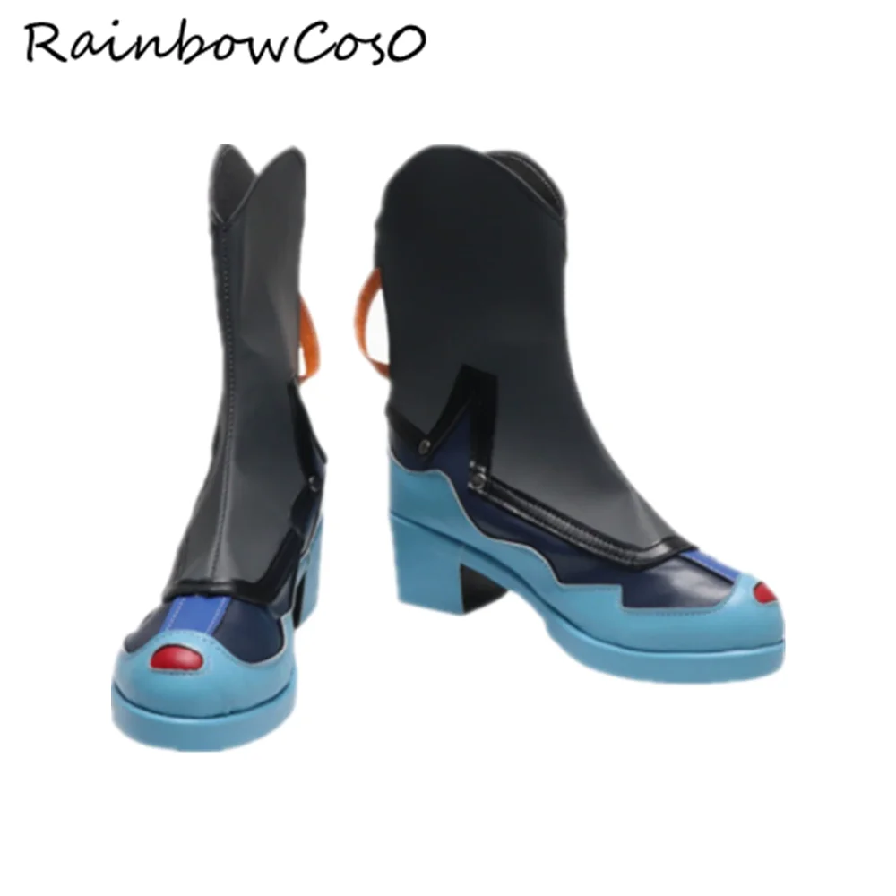 

Zhu Yuan ZhuYuan Zenless Zone Zero Cosplay Shoes Boots Game Anime Halloween RainbowCos0 W4274