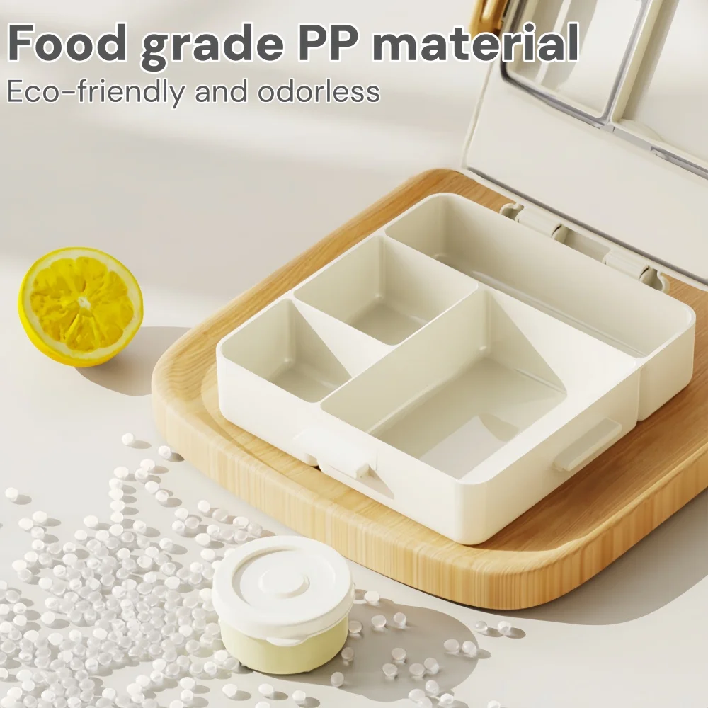 1 PC Portable Plastic Lunch Box,Bento Box, Children/Students Cartoon Lunch Box, Microwave Oven Lunch Box, Fresh-keeping Box - view 3