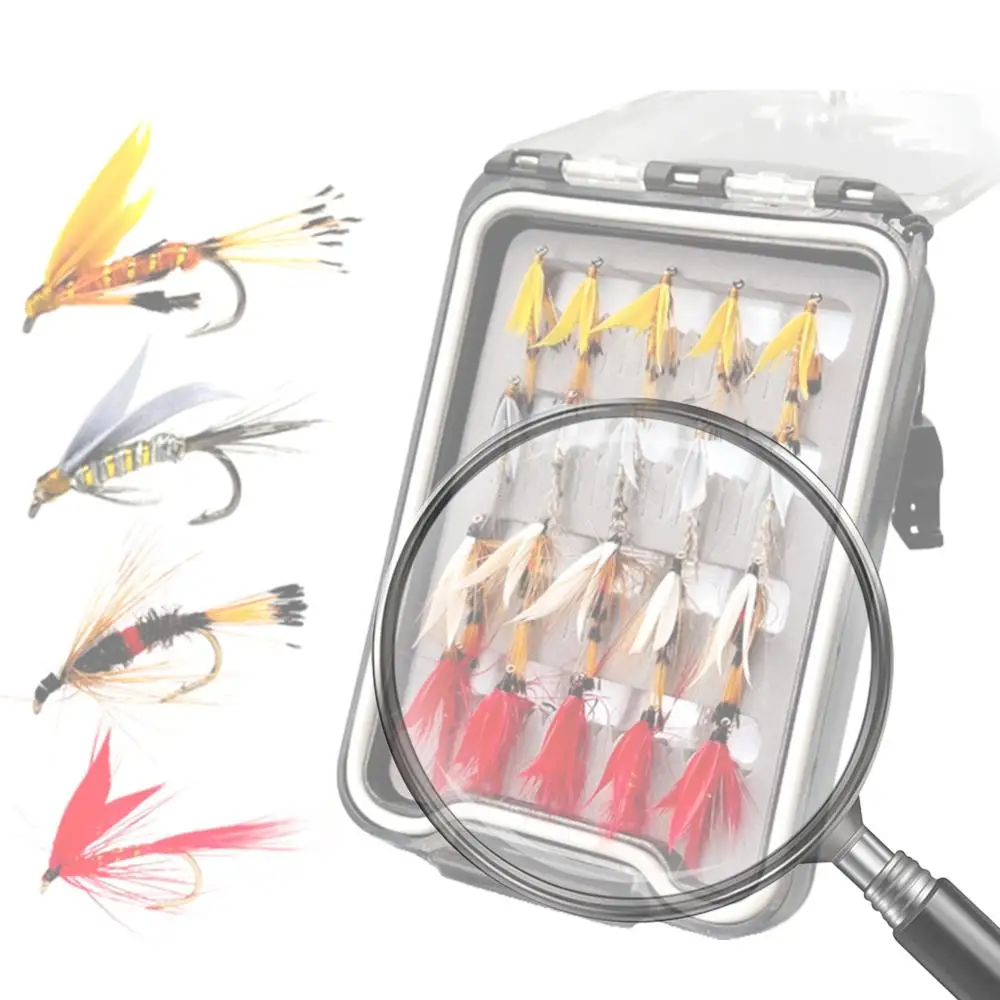 

20 шт./упак. Бионические насекомые-мухи, искусственные приманки для рыбалки, искусственная приманка для ловли лосося и форели