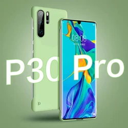 Frameless Slim Matte Hard PC Back Cover Case For Huawei P30 Pro P30 Lite P30Pro P30 Lite ShockProof Fundas Coque