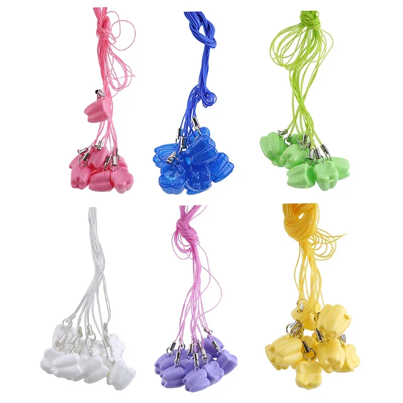 10 stks Kleurrijke Baby Kids Tand Opbergdoos Baby Tanden Aandenken Houder Organizer Melk Box kinderen Souvenir Besparen