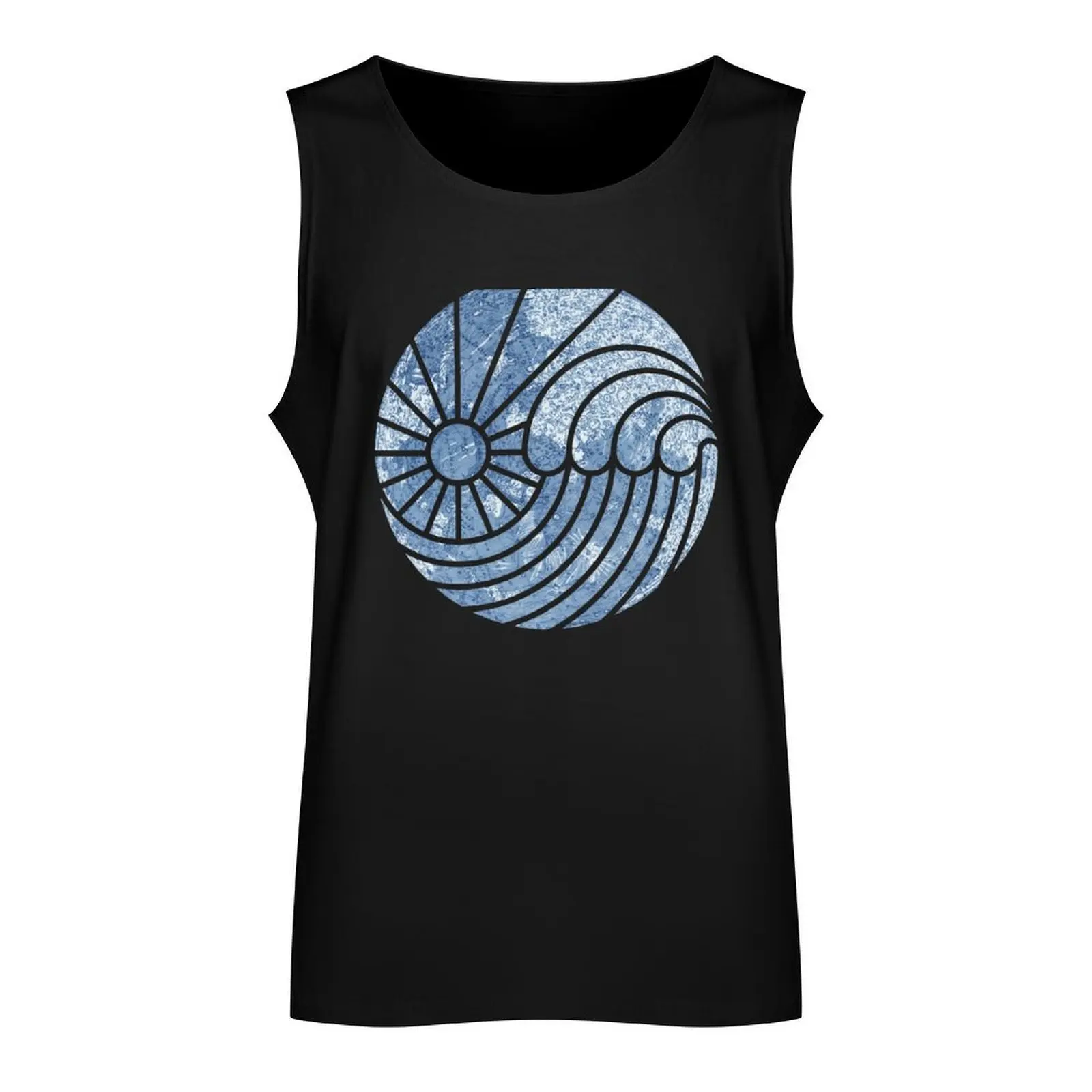 Sea of Serenity Tank Top muscular man anime t-shirts T-shirt male Gym T-shirts for men