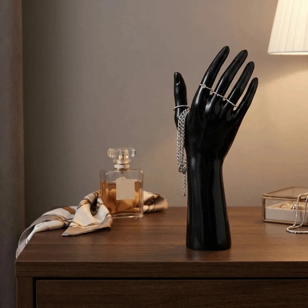 Fashion Accessory Realistic Mannequin Hand Durable Multi-purpose Display Stand Convenient Non-Slip Fake Hand Model Shop