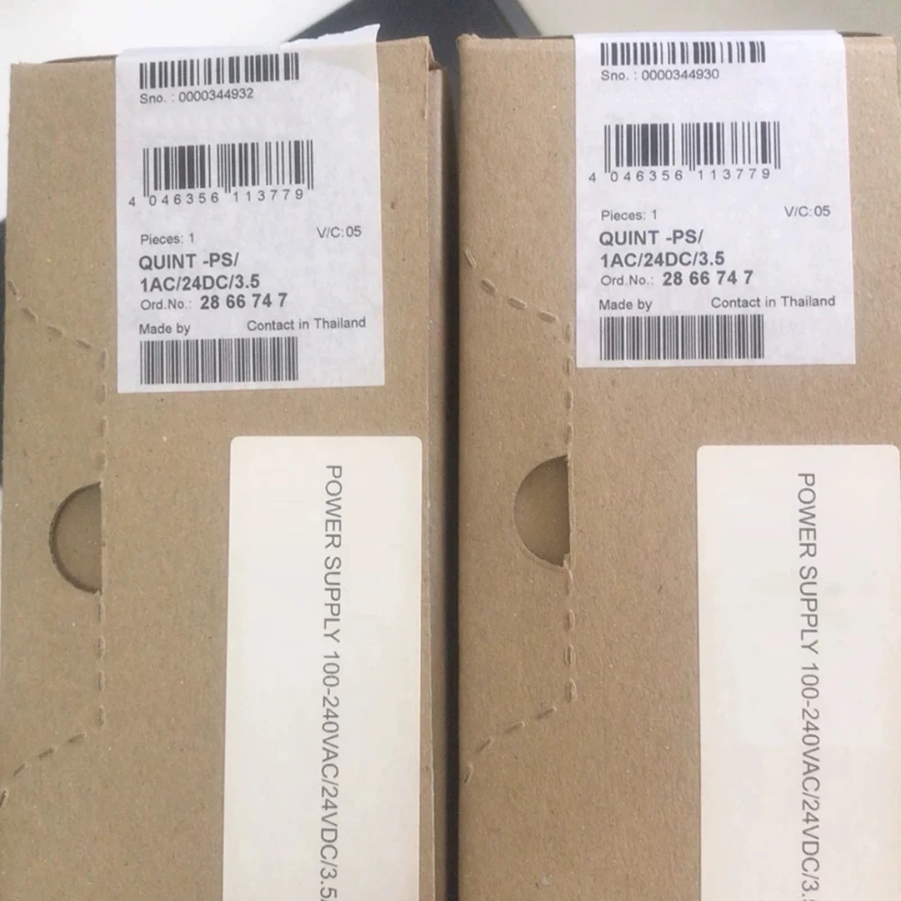 

1Pcs 2866747 Power Supply Unit - QUINT-PS/1AC/24DC/3.5 Fast Ship