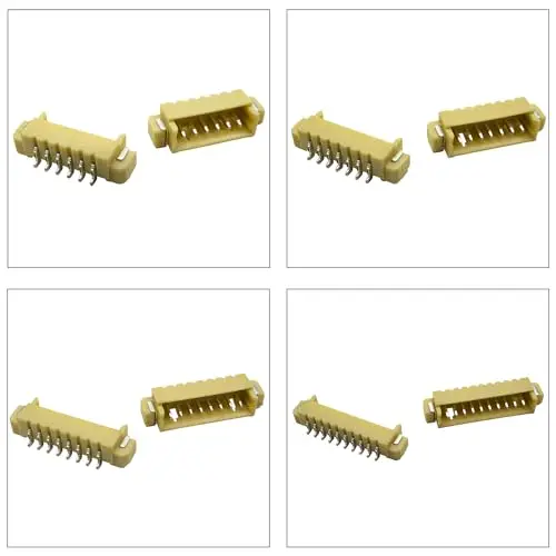 Adattatore intestazione PicoBlade 1.25mm SMT MX1.25 2/3/4/5/6/7/8/9/10/12P SMT Header tipo laterale intestazione ad angolo retto (MX1.25-SMT-R/A)