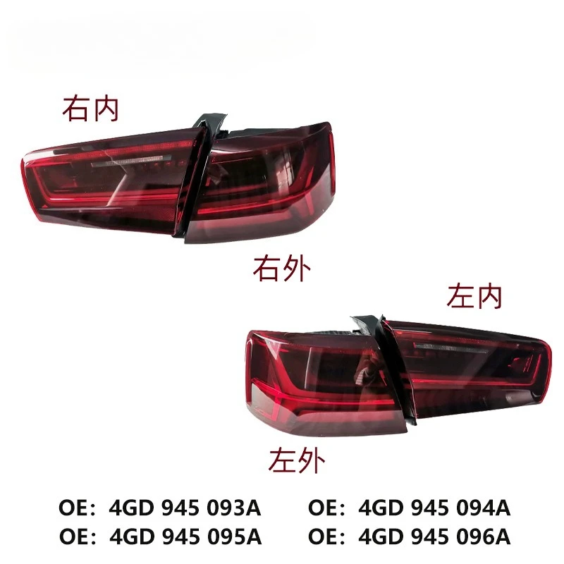 

Applicable To 2016-2018 Aud A6L C7PA Car Tail Light Assembly 4GD945093A 4A 5A 6A