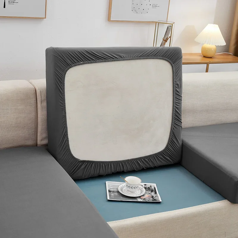 ARMFAVER  Elastic Sofa Seat Cushion Cover for Furniture Protector Sofa Covers Pets Washable Sofa Cushion Removable Livingroom