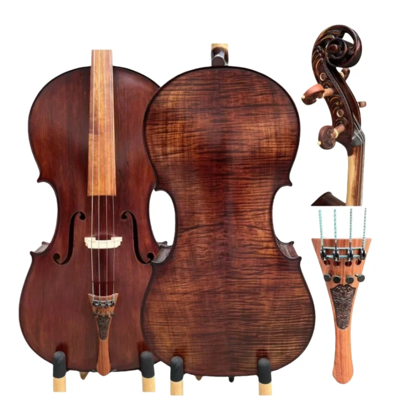 Copy Stradivari profession song master Cello 4/4 Old spruce , pure Hand Made