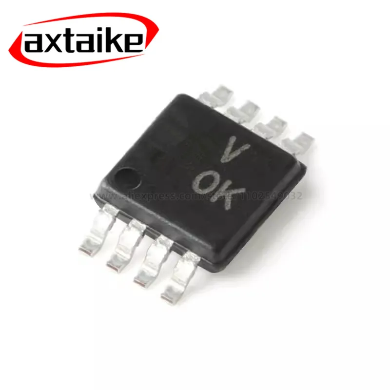 5PCS AD7740KRMZ-REEL7 AD7740KRMZ AD7740 V0K MSOP-8 Low Power Sync Voltage to Frequency & Frequency to Voltage SMD IC