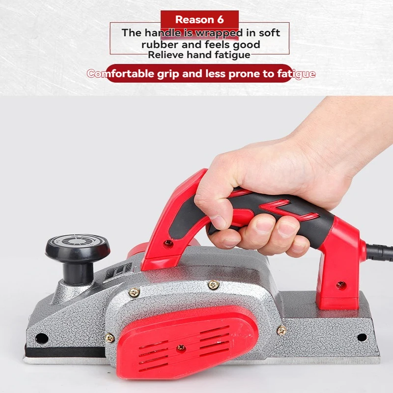 Electric Planer Hand Planers Handheld Planer Portable Cutting Woodworking Tool for Wood Planer Handheld Electric Machine