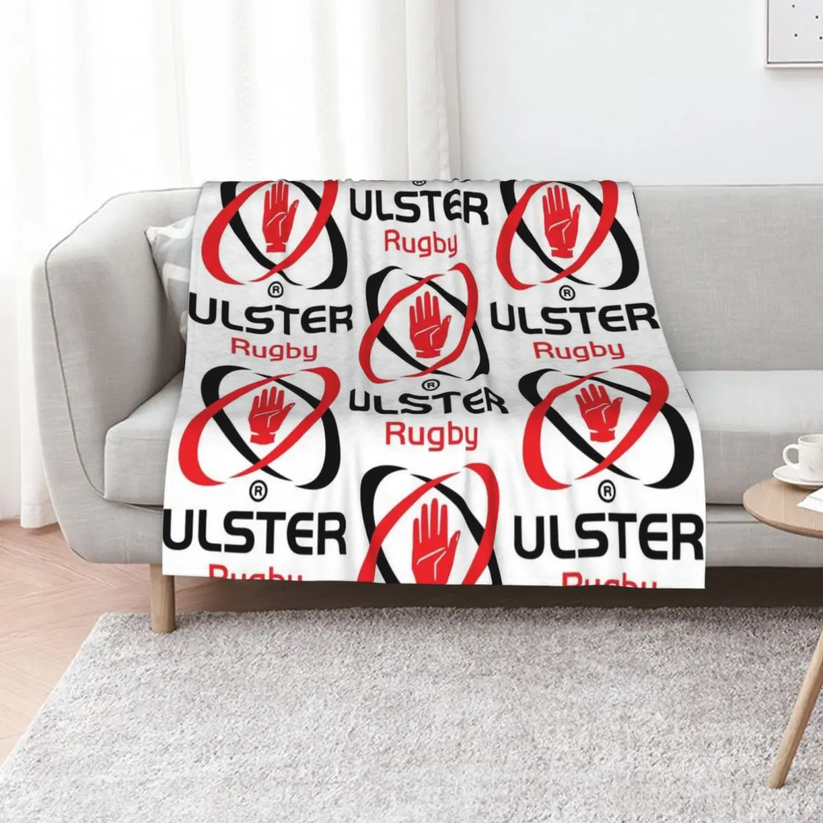 

The Ulsters Icon Throw Blanket Soft Comfort Blanket for Reading Watching TV