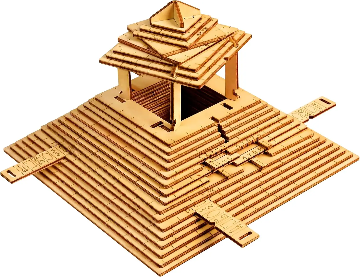 

Коробка-головоломка Quest Pyramid - Комната-втеча в коробке - Головоломка-головоломка для взрослых и подростков - Коробка-головоломка со скрытыми отделениями