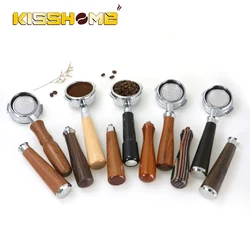 58mm Coffee Bottomless Portafilter For Nuova Simonelli Espresso Machine With 2-Cups Filter Basket Home Cafe Barista Accessories