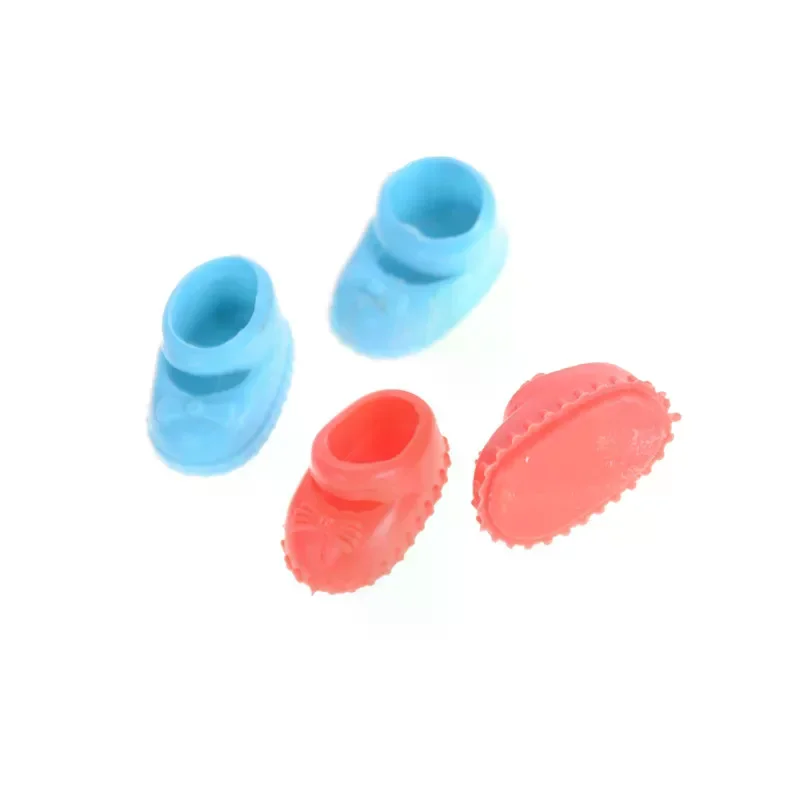 5 pares 12cm boneca sapatos modelo para bonecas decorações acessórios crianças fingir jogar brinquedos presente